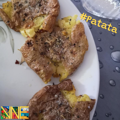 Patatas al puñetazo